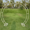 Double Layer Ring Arch White 2.4m*3m