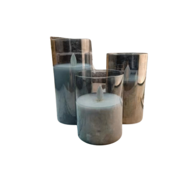 Candle 3 in 1灰色，摇摆，遥控 三件套