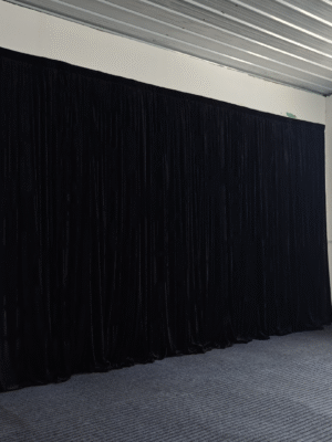 Flannel CurtainBlack 3m*3m