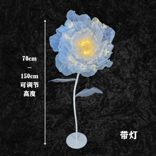 Flower Light Blue