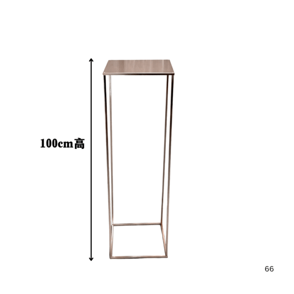 Pedestal Gold Square