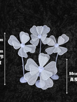 Peony Flower Light Set Warm Light